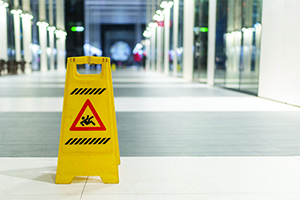 Premises and liability - wet floor
