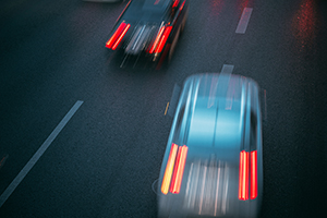 A speeding accident
